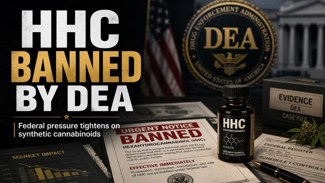 DEA’s HHC Crackdown Just Sent a Warning Shot Across the Entire CBD and THCA Market