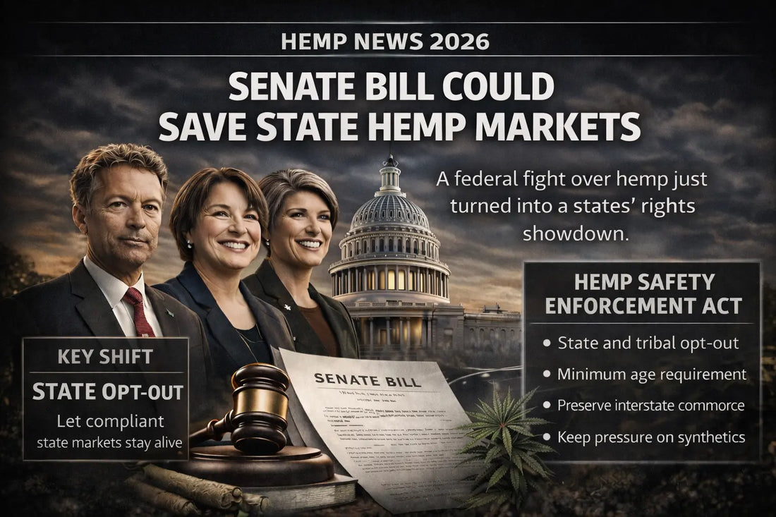 Senate Bill Could Give States a Way Around the Federal Hemp THC Ban