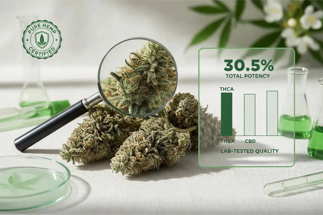 How Strong Is THCA Flower? Potency, Percentages & Effects Explained (2026) FriscoLabs.com
