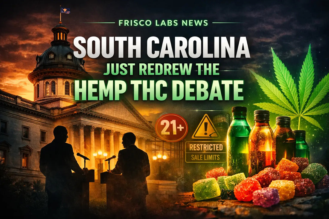 South Carolina Just Redrew the Hemp THC Debate FriscoLabs.com