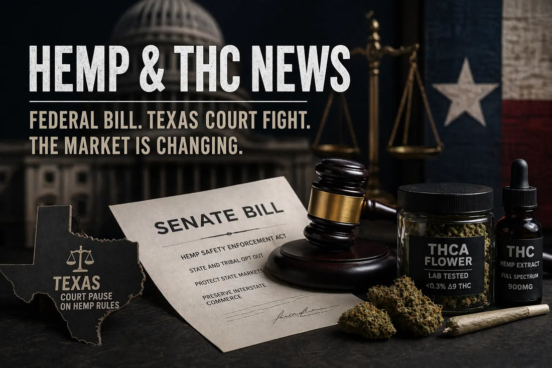 Hemp and THC News Just Got Real: Washington, Texas, and the Fight for the Market