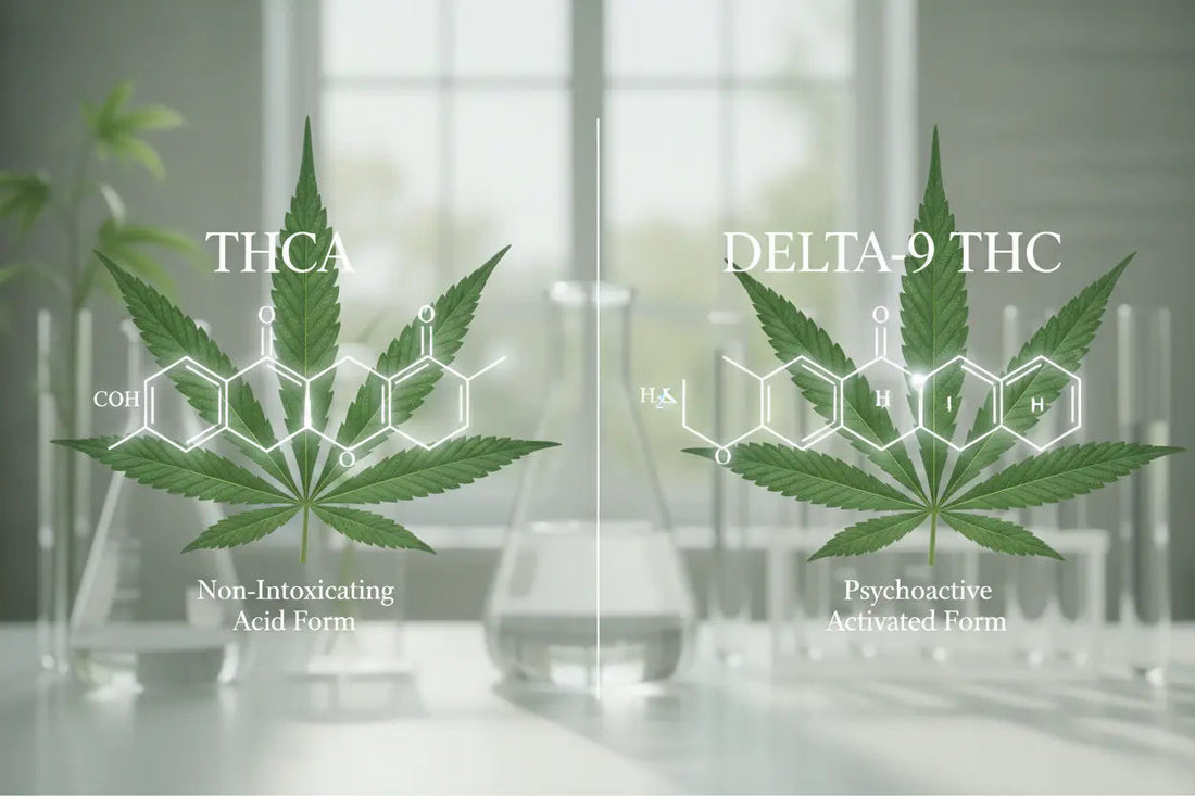 THCA vs Delta-9 THC: Key Differences in Effects, Potency & Legality (2026) FriscoLabs.com