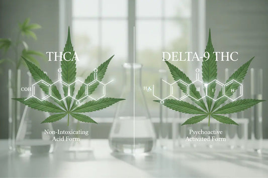 THCA vs Delta-9 THC: Key Differences in Effects, Potency & Legality (2026) FriscoLabs.com