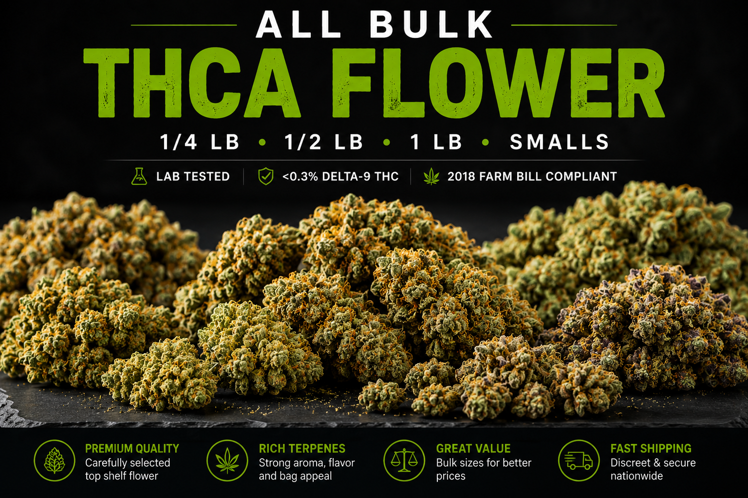 All Bulk THCA Flower