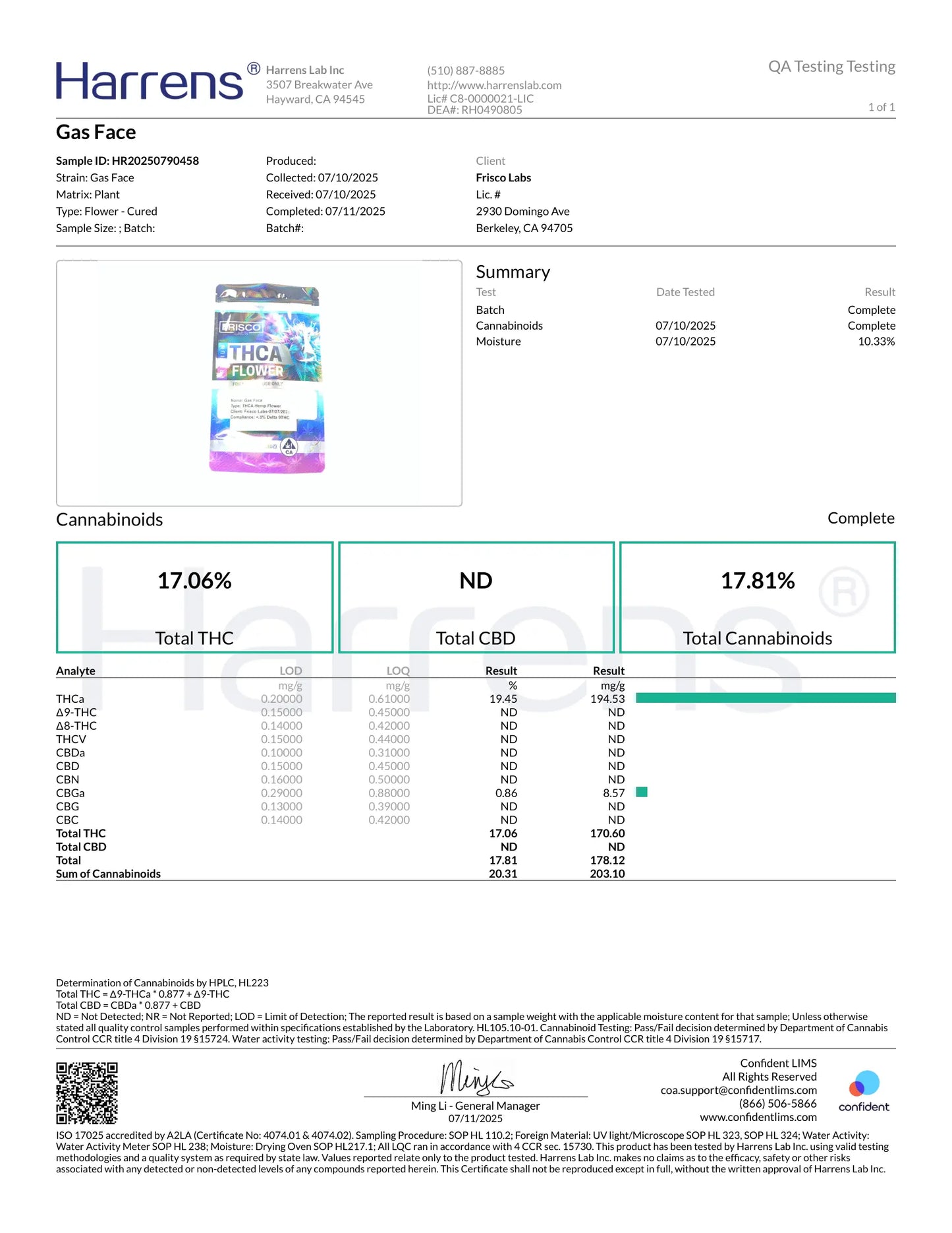 1 Pound – AAA Gas Face | Indoor THCA Flower | Loud & Gassy | 28%+ THCA FL Fulfillment Center