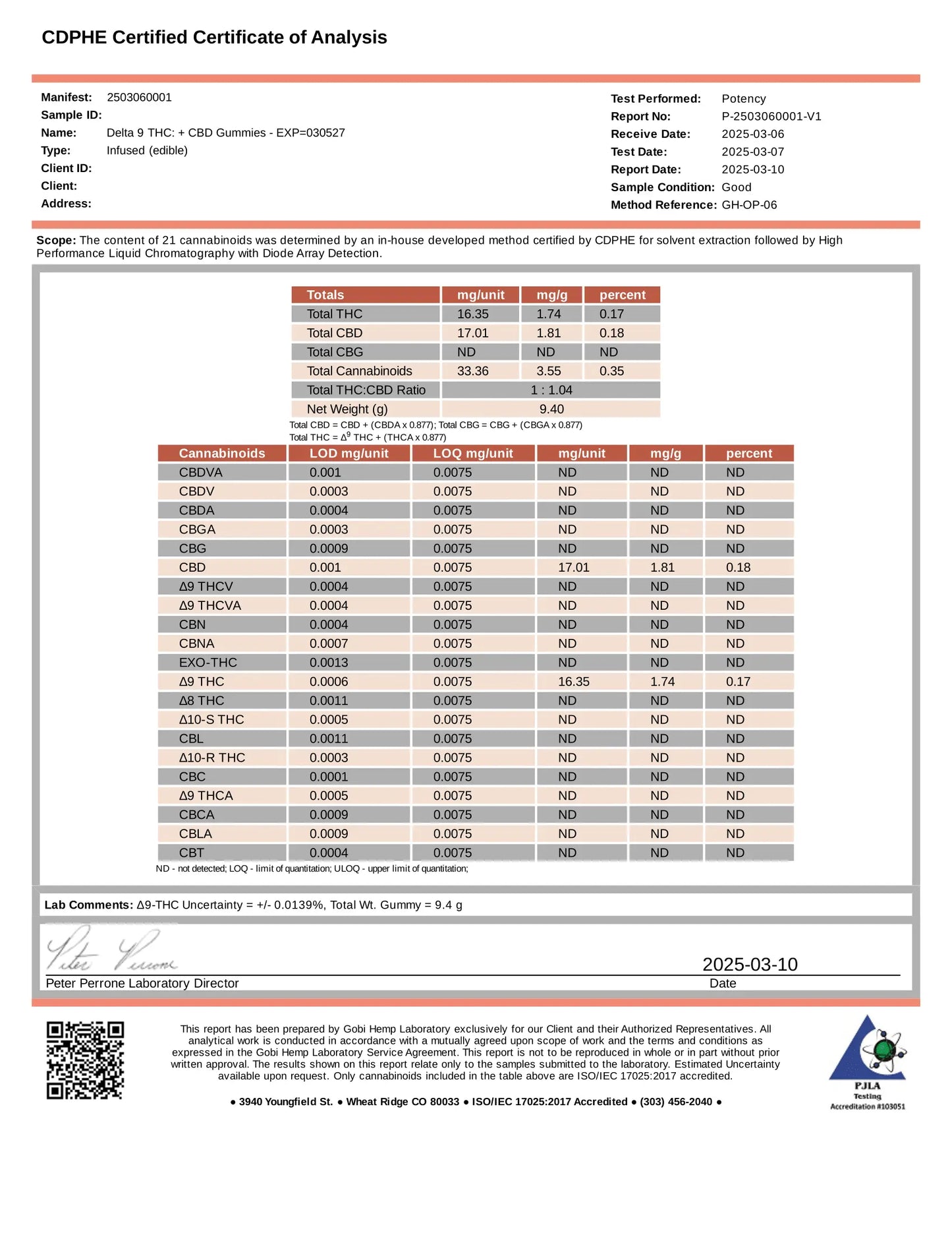 CBD+THC Gummies, Lime - 1000mg | 25 Pcs Gummies (Sour)(Hard Texture) Frisco Labs