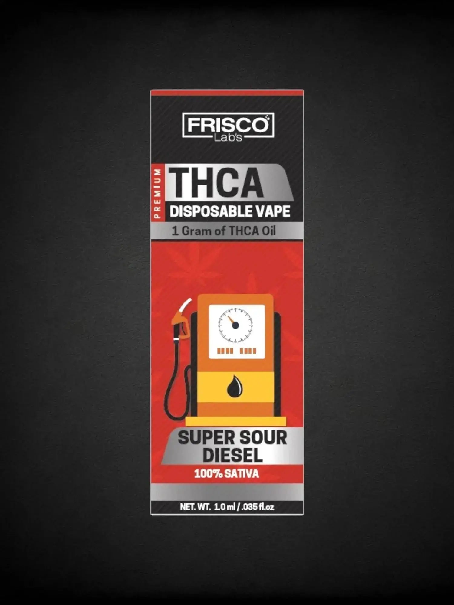 1 Gram THCA Disposable - Super Sour Diesel Frisco Labs
