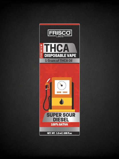 1 Gram THCA Disposable - Super Sour Diesel Frisco Labs