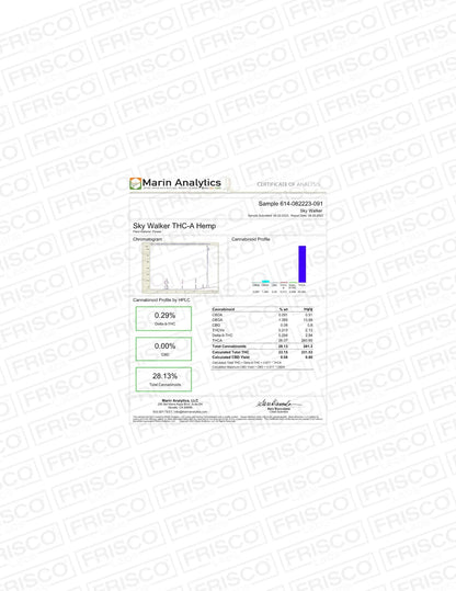 Frisco Labs - Sky Walker OG Strain THCA Frisco Labs