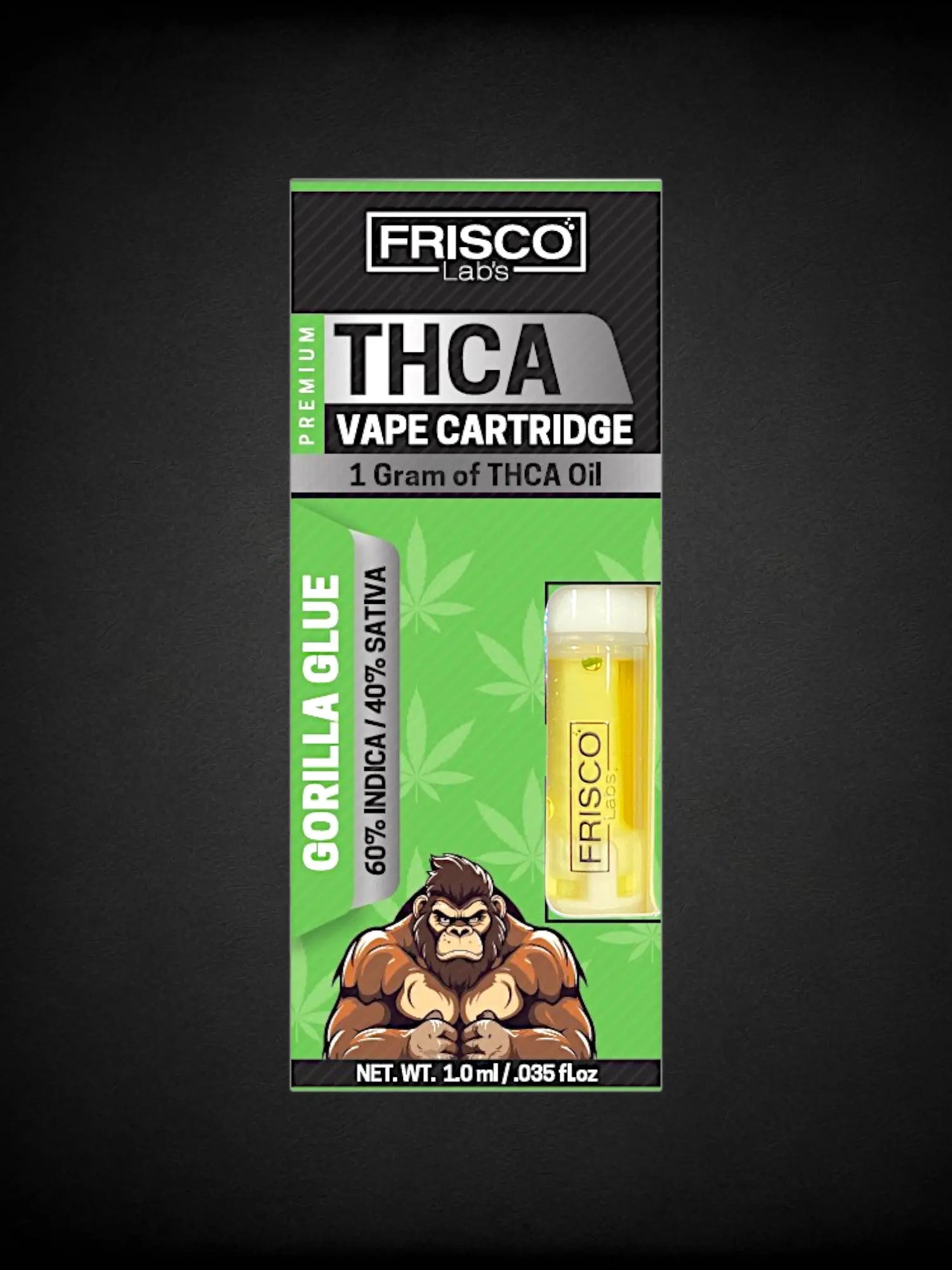 can you travel with a vape Gorilla Glue 1.25G Blunt main image 0