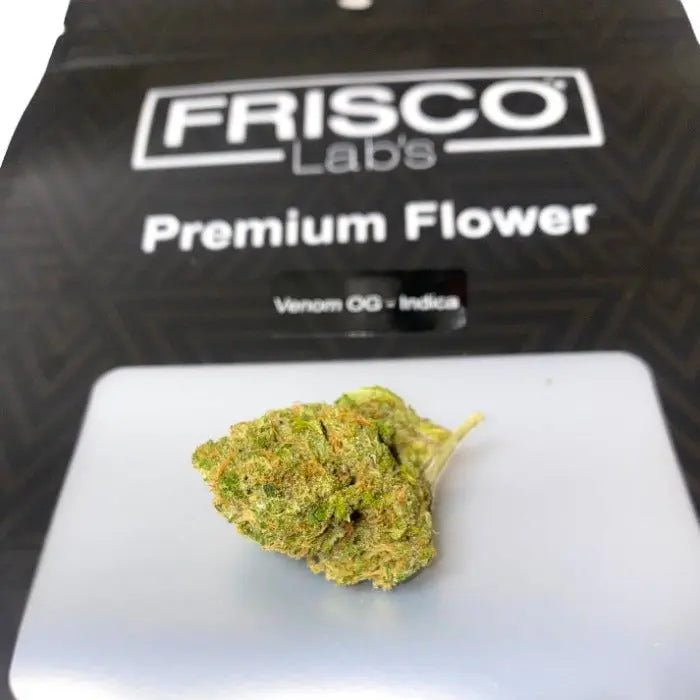 Indoor Venom OG THCa Flower Frisco Labs