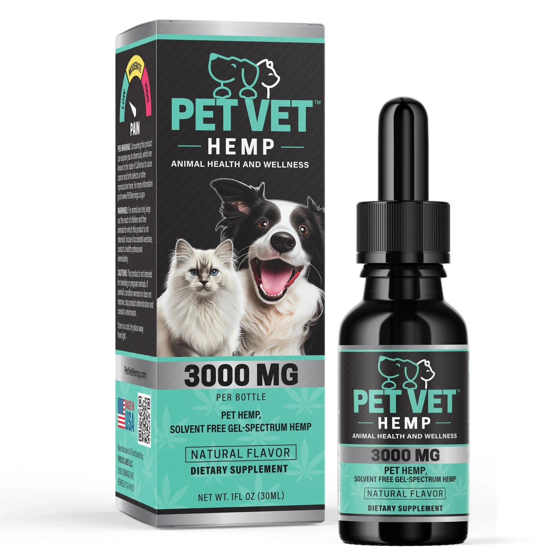 Frisco Labs - Pet Hemp Oil - Frisco Labs