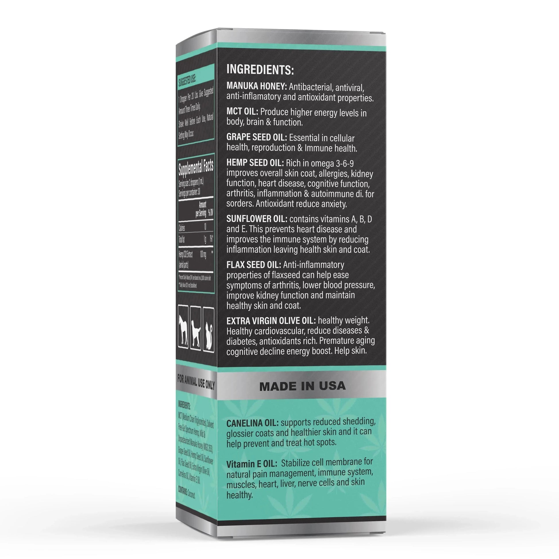 Frisco Labs - Pet Hemp Oil - Frisco Labs