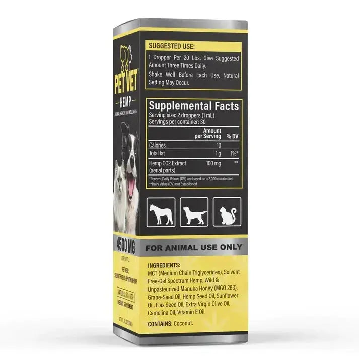 Frisco Labs - Pet Hemp Oil - Frisco Labs