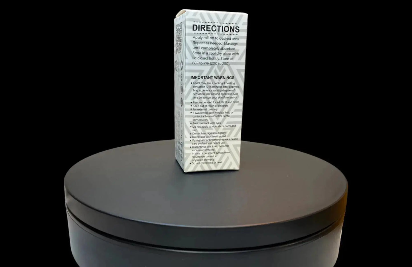 Pain Relief Gel - Cool Mint - 750 Mg CBD - Roll On Bottle - Topical Rub - Frisco Labs