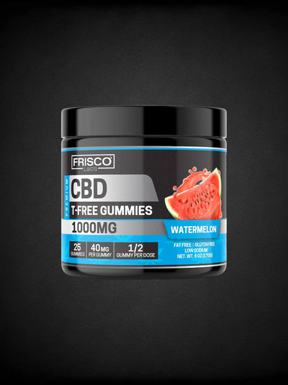 THC Free CBD Gummies - 1000mg | 25 Pcs Gummies 