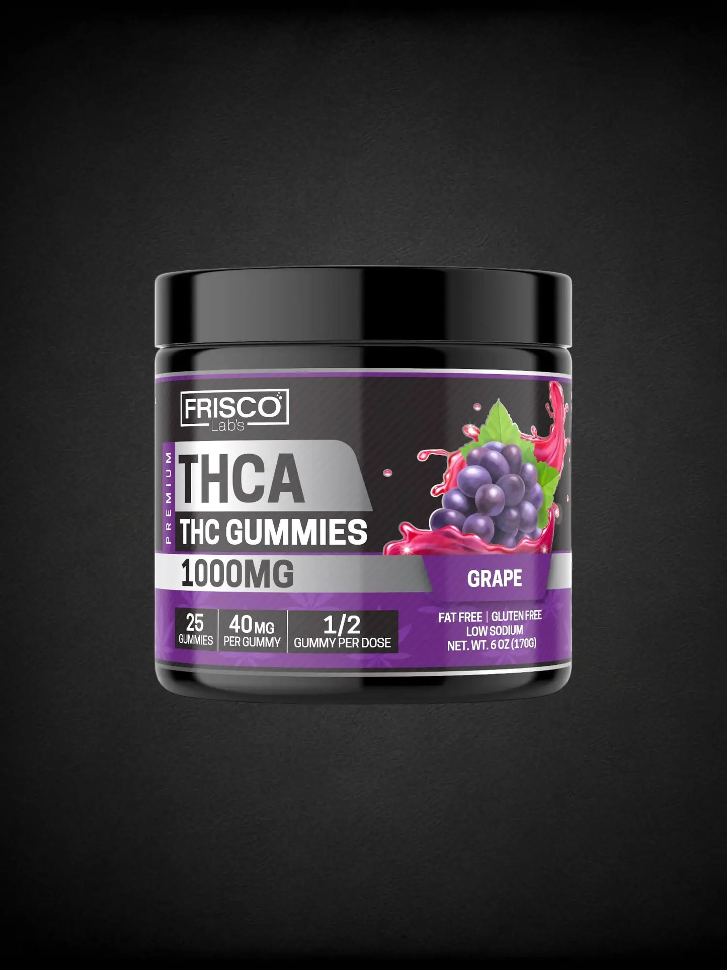 THCA Gummies - 1000mg | 25 Pcs Gummies 