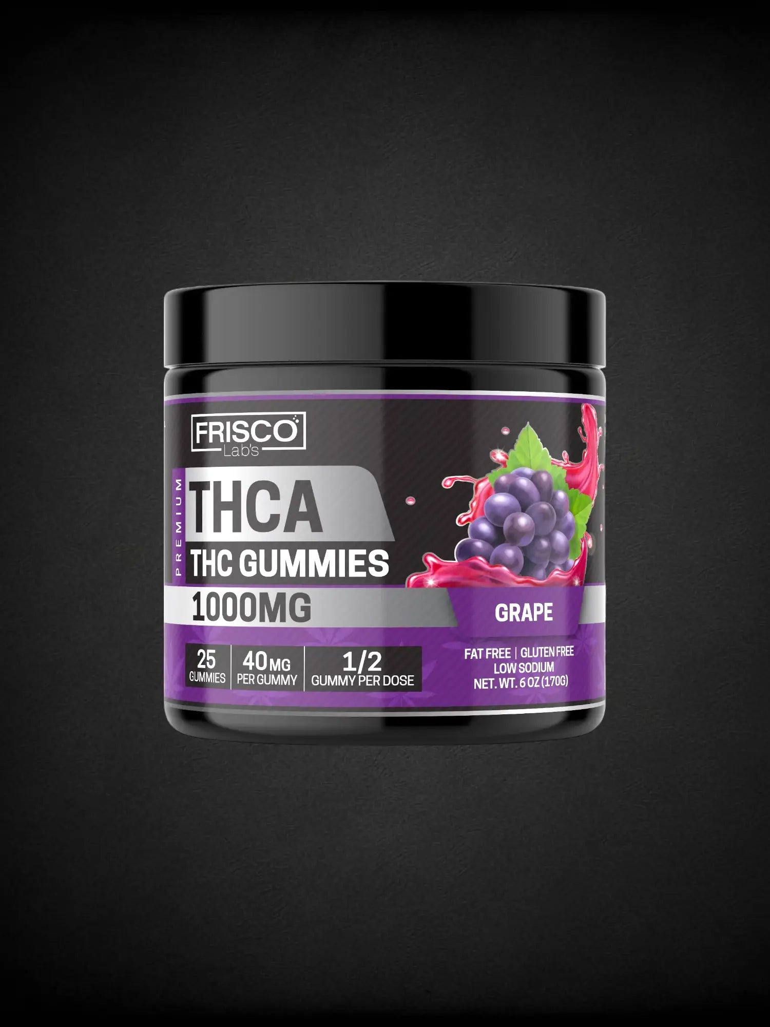 THCA Gummies - 1000mg | 25 Pcs Gummies 