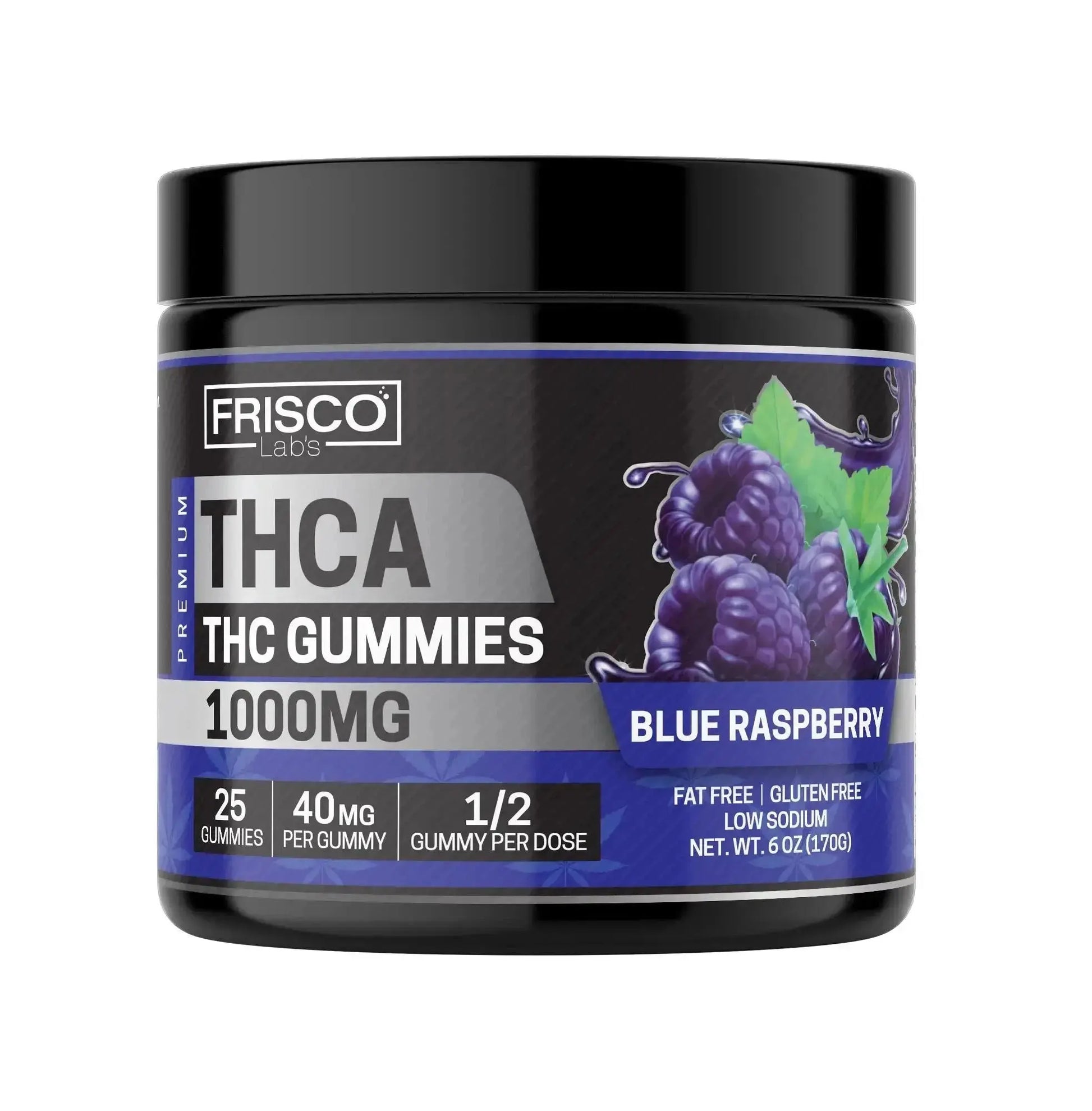 THCA Gummies - 1000mg | 25 Pcs Gummies Frisco Labs