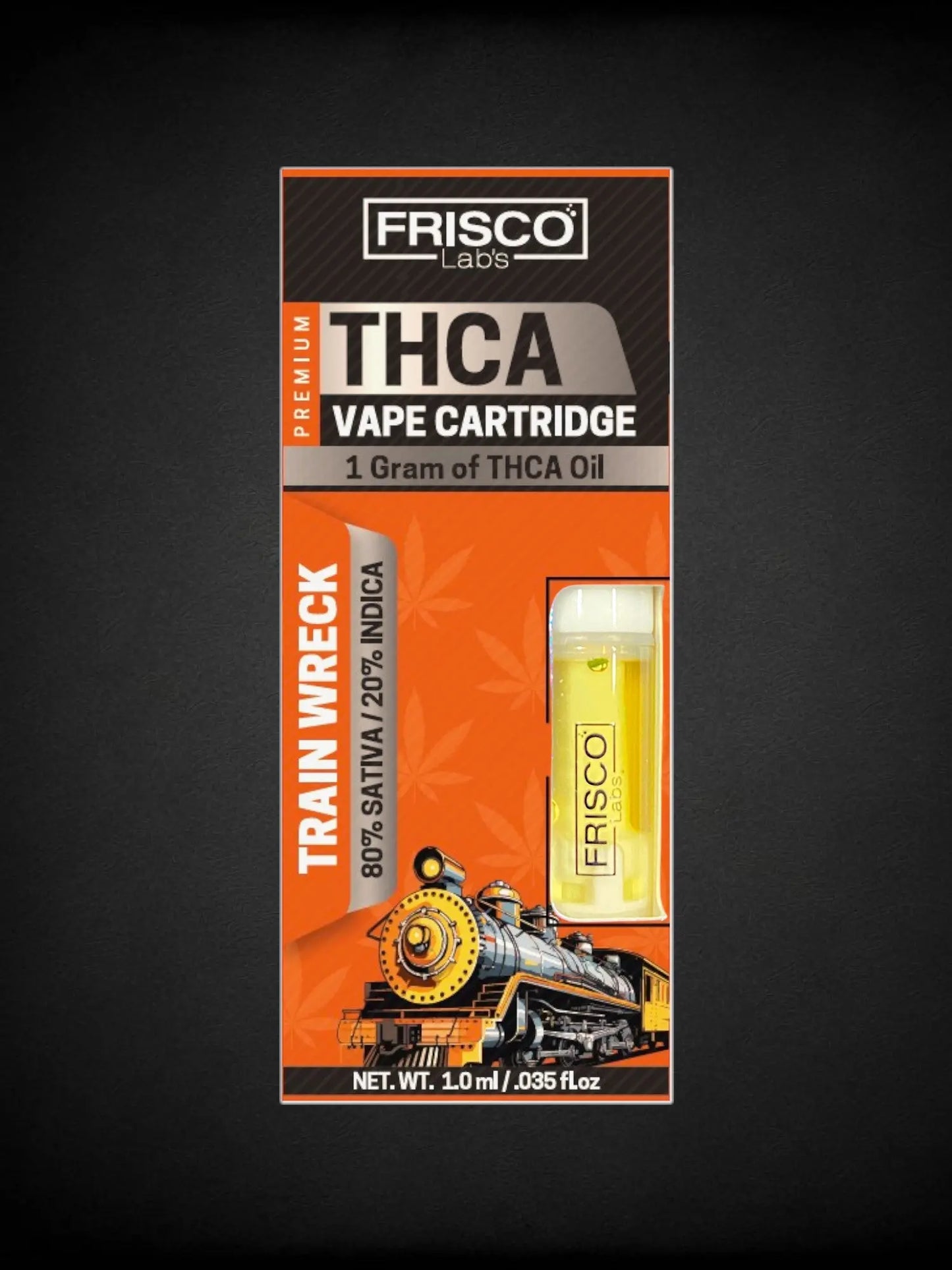 Trainwreck🚅 THCA Vape Cartridge Frisco Labs