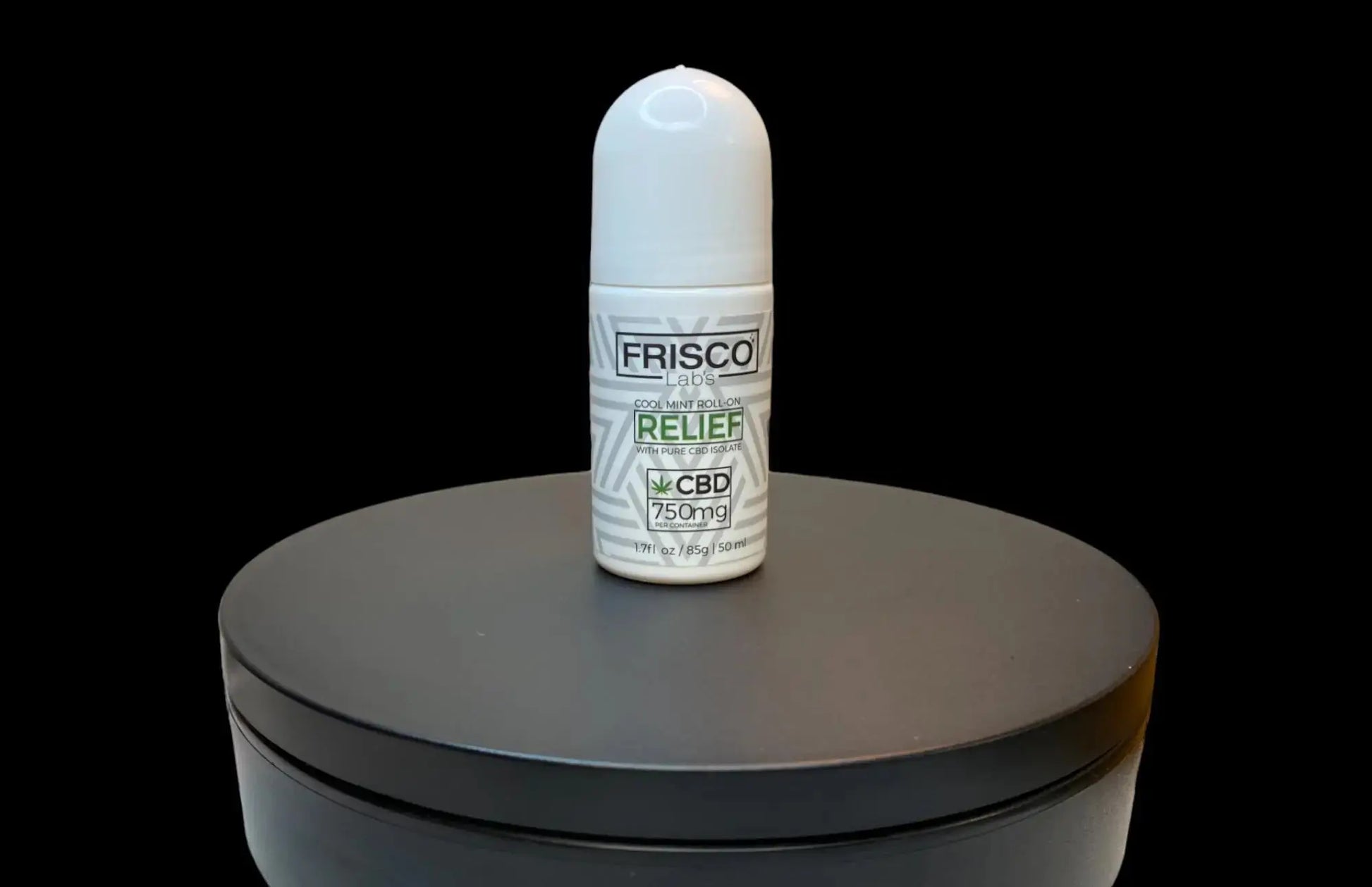 Pain Relief Gel - Cool Mint - 750 Mg CBD - Roll On Bottle - Topical Rub - Frisco Labs