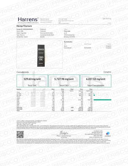 Frisco Labs - Tincture Frisco Labs